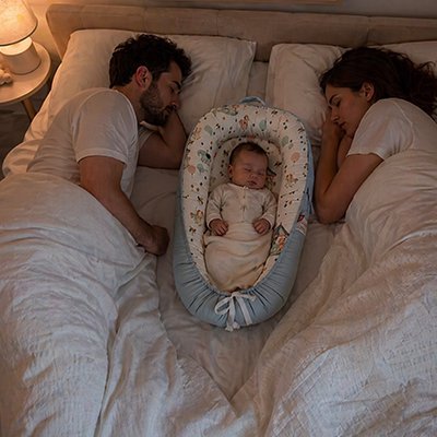 Reducteur de lit bordures protège-bébé