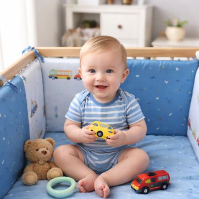 Tour-de-lit-original-bebe-coussins-bleu