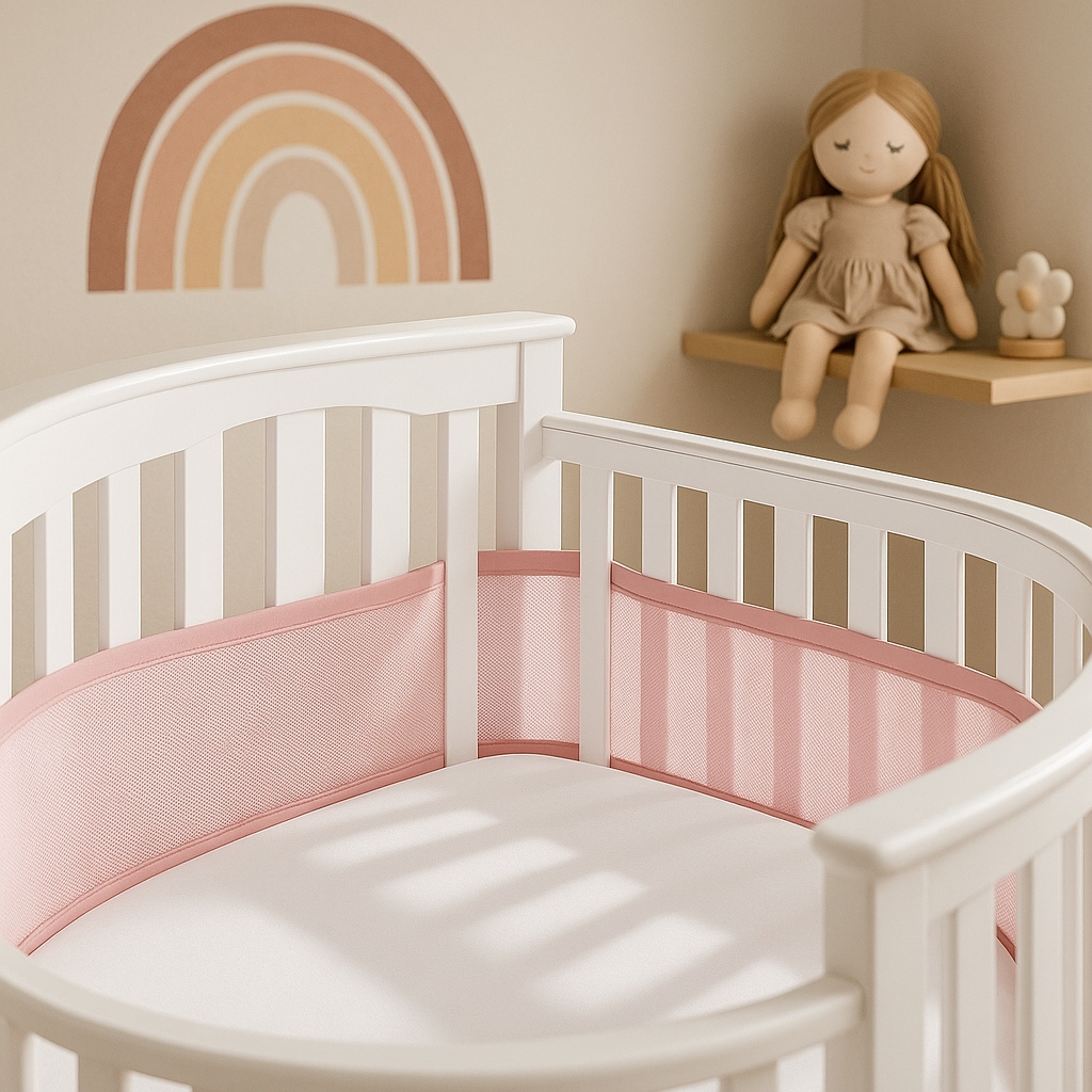 Tour de lit Respirant | Unis - Création Bébé-Maman