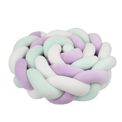 Tour de lit tressé | Violet - Création Bébé-Maman