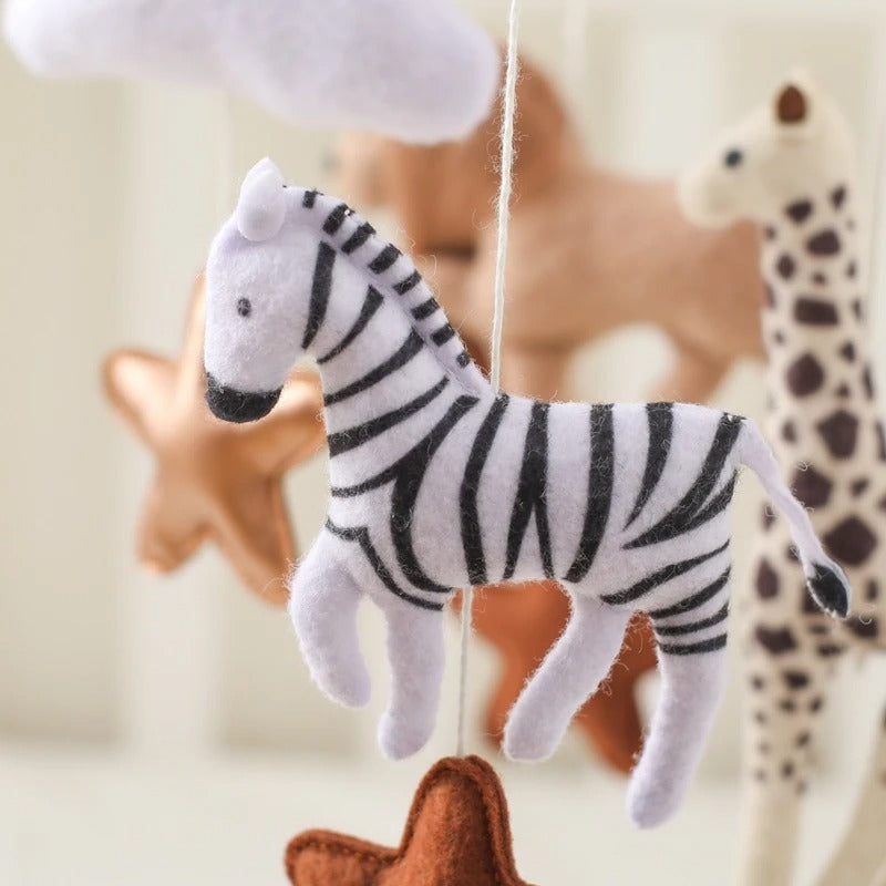 animaux fait main mobile bebe