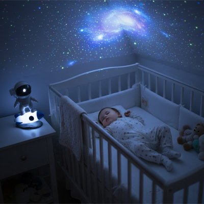 Astronaute projecteur veilleuse