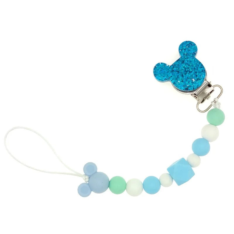 Attache tétine | Tête de  Mickey