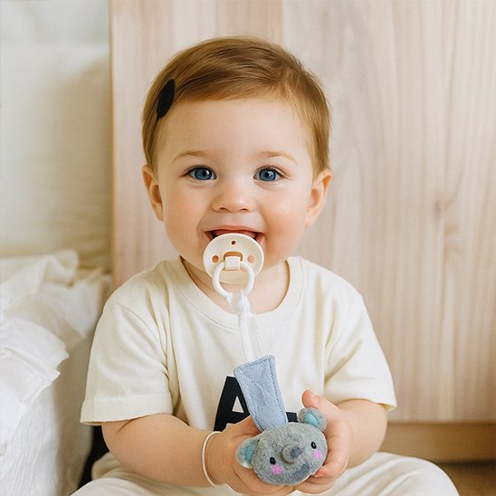 Attache- tétine- éléphant