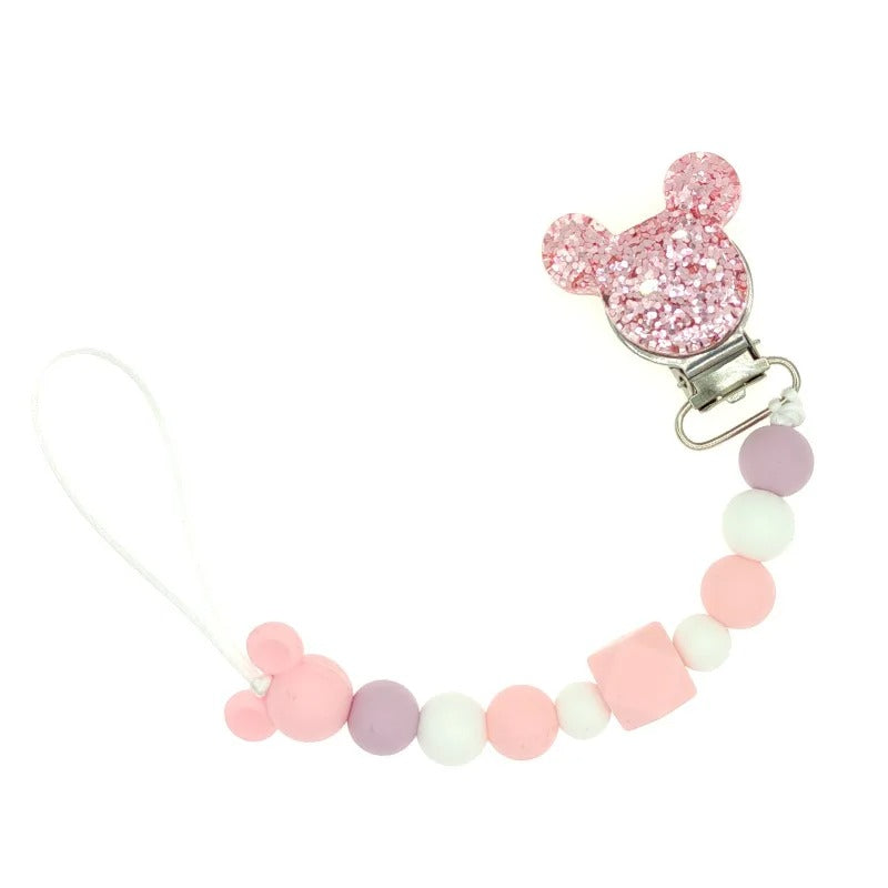 Attache tétine | Tête de  Mickey