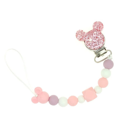 Attache tétine | Tête de  Mickey