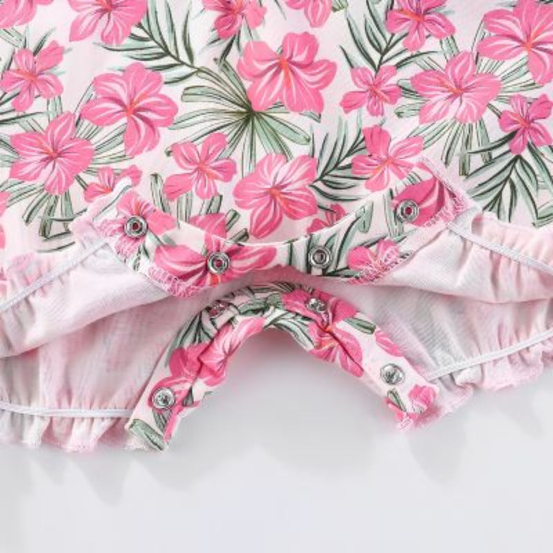 barboteuse fille boutons pressions