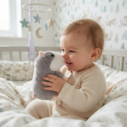 Bébé fait calin hamster peluche interactive