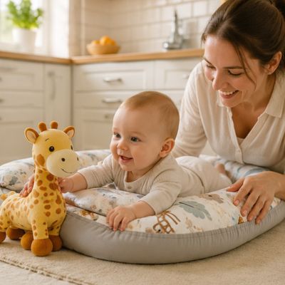 bebe reducteur de lit avec maman