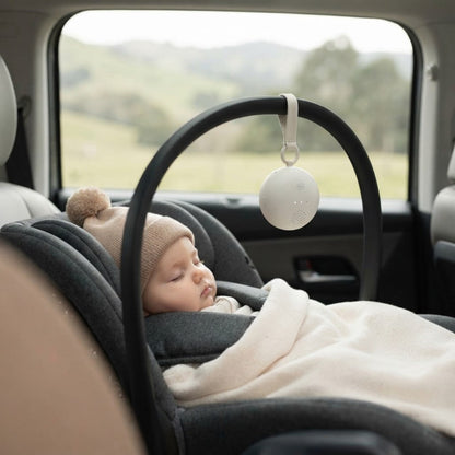 bruit blanc bébé mini en voiture avec bébé