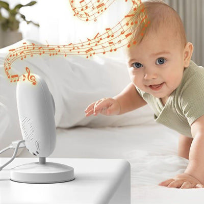 camera bebe surveille température de bébé
