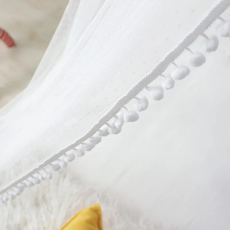Ciel de lit pour fille, tissu qualité