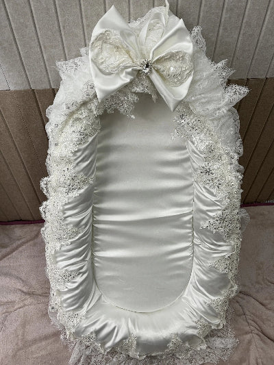 Cocon pour  bebe souvenir blanc