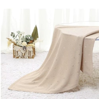 Couverture tricot pour bebe | Tricot Coton