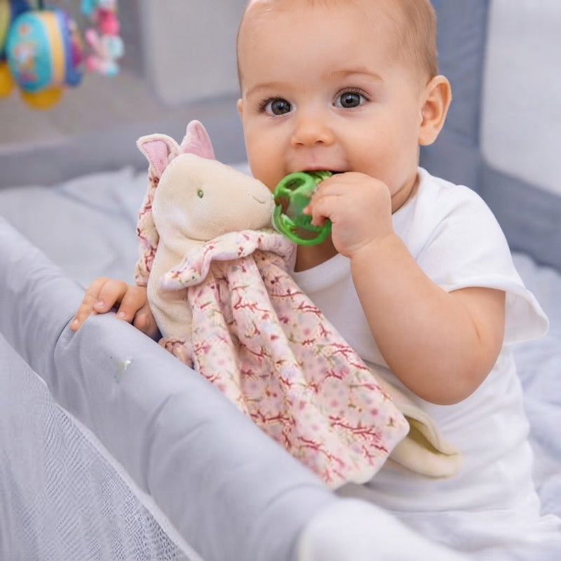 doudou amie licorne et bébé