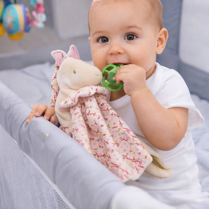 doudou amie licorne et bébé