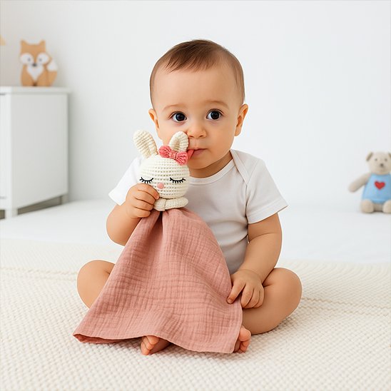 Doudou bebe rassurant