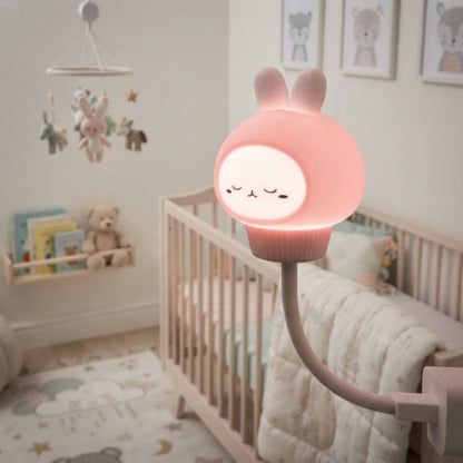 lapin veilleuse décor chambre bébé