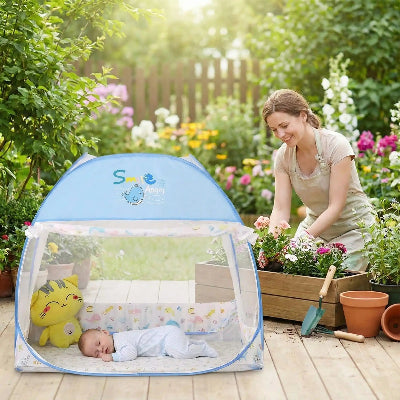 lit-moustiquaire-bebe-partout-dehors