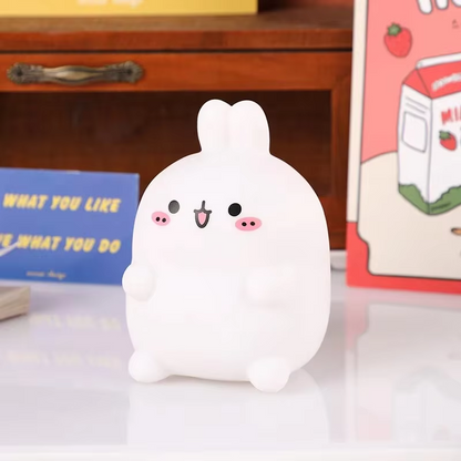 mini veilleuse lapin blanche