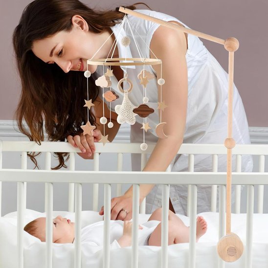 mobile -bébé- apaisant- musical