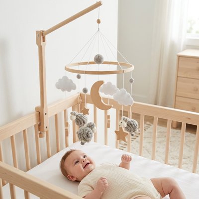 Mobile bébé décor chambre