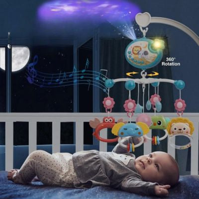 mobile-musical-bébé-projection