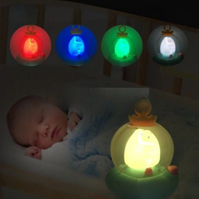 mobile musical pour bebe avec 4 couleurs