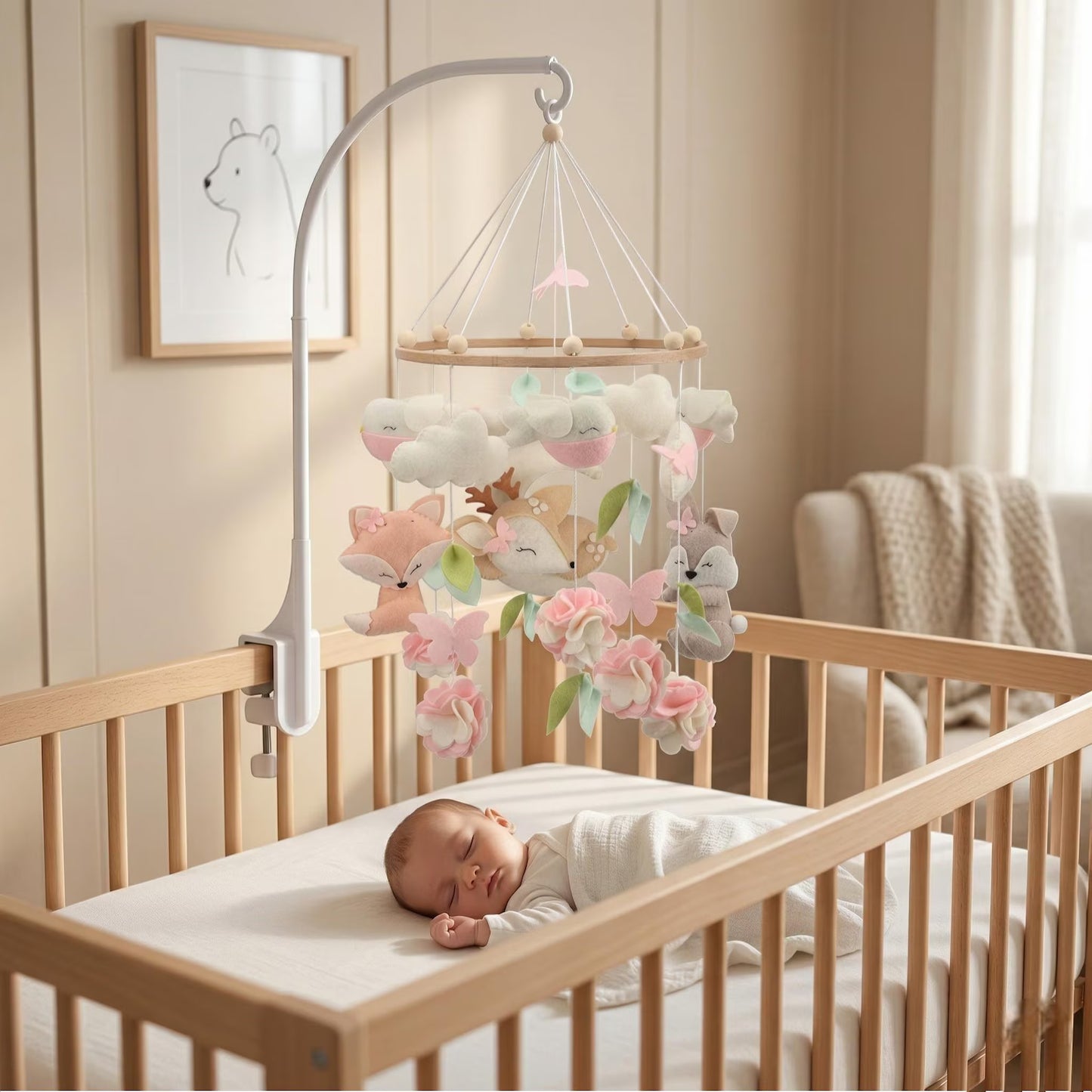 mobile pour bebe fille