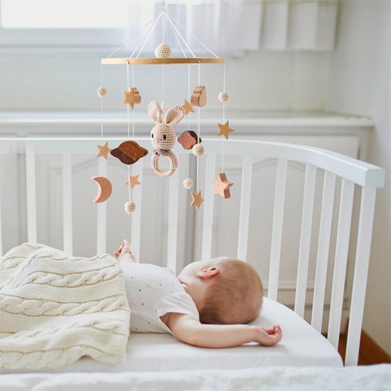 mobile -bebe- lapinos