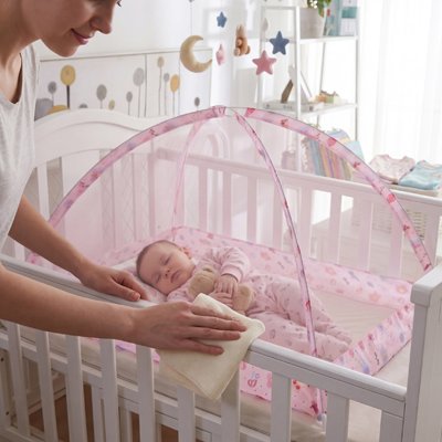 Moustiquaire lit bébé sieste