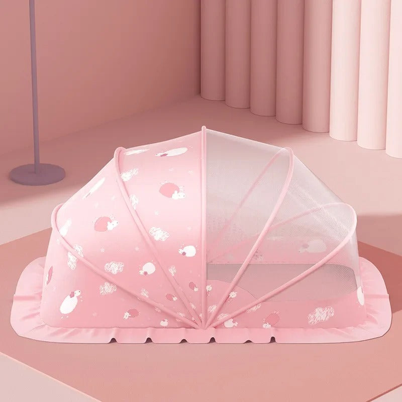 moustiquaire pour cododo petits moutons rose
