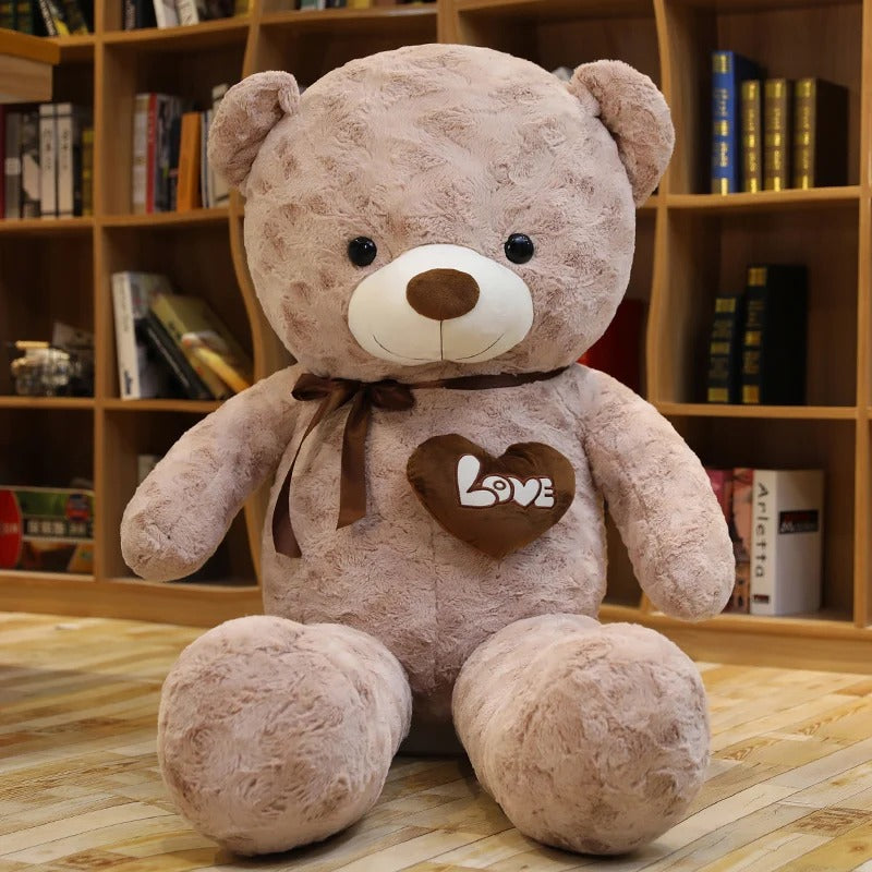 MorisMos Ours En Peluche Geant XXL 130cm, Kawaii Nounours Geante Ro Grand Teddy Bear Douce Idee Cadeau Noel Pour Bebe Enf Amz B MorisMos Ours En Peluche Geant XXL 130cm, Kawaii Nounours Geante Ro Grand Teddy Bear Douce Idee Cadeau Noel Pour Bebe Enf Amz B