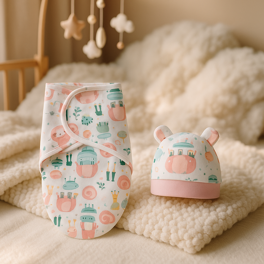 Couverture d'Emmaillotage| Fille - Création Bébé-Maman