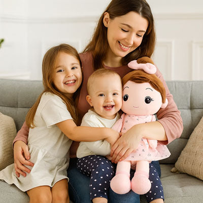 peluche-poupée-de-chiffon-familiale