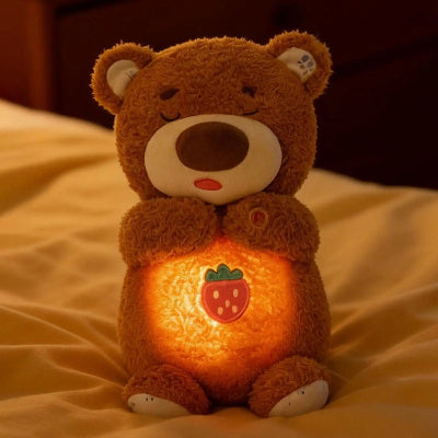 peluche qui respire et bat du coeur