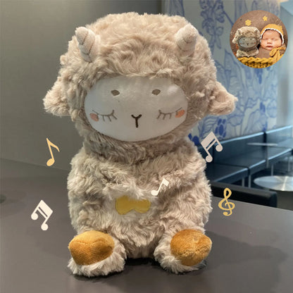 Peluche relaxante qui respire et joue de la musique