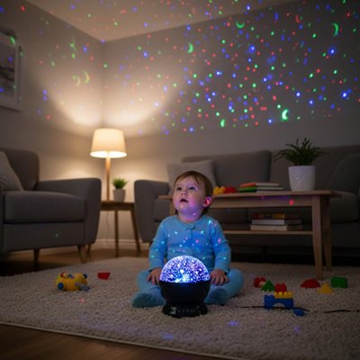 Projecteur enfant boutons intuitifs