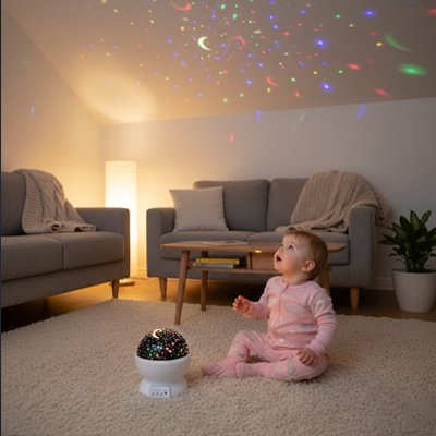 Projecteur enfant rotatif