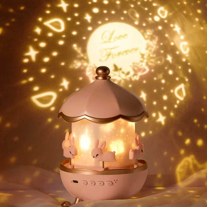 projection douce de veilleuse projection