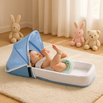 Réducteur de lit bébé | Voyage - Création Bébé-Maman