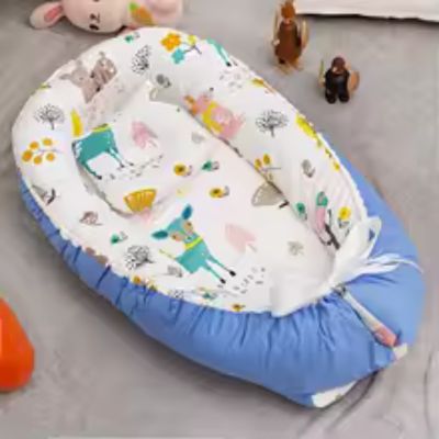 réducteur de lit cododo intérieur animaux extérieur bleu