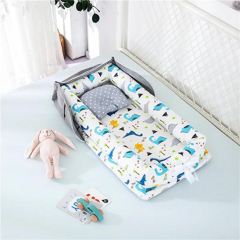 reducteur-de-lit-bebe-pliable-en-coton-avec-motif-de-dinosaure