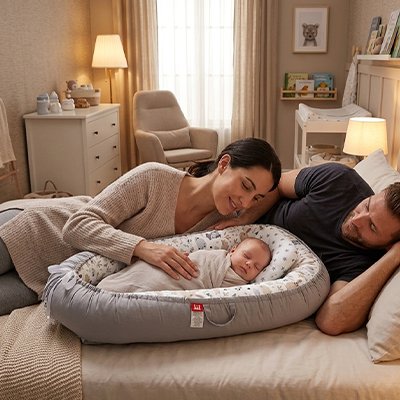 Reducteur de lit pour bebe cododo