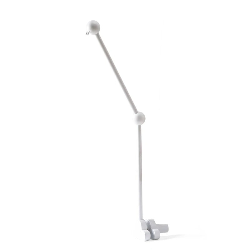 support mobile bébé blanc