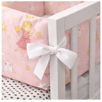 tour-de-lit-bébé- fée-installation