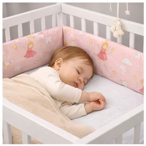 tour-de-lit-bébé-fée-decoration dort bien