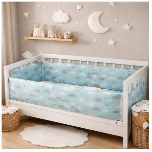 tour-de-lit-bébé-nuage-decoration