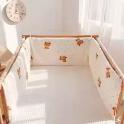 Tour de lit ourson assis brun