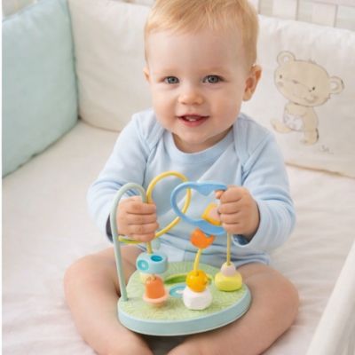 tour de lit ourson bebe s'amuse